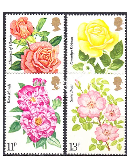 Grande-Bretagne, n° 795 à 798, collection timbre Europe