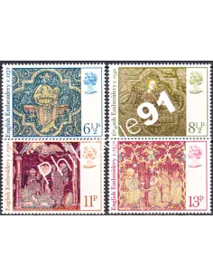 Grande-Bretagne, n° 813 à 816, collection timbre Europe
