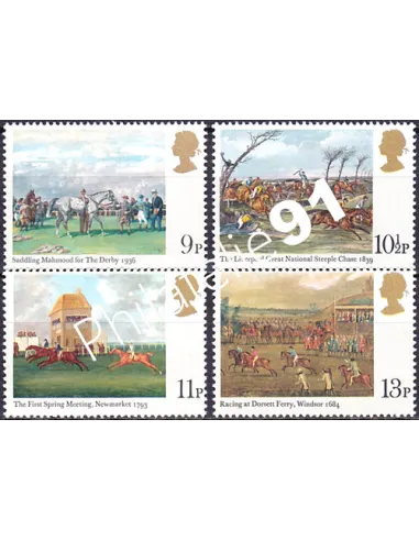 Grande-Bretagne, n° 892 à 895, collection timbre Europe