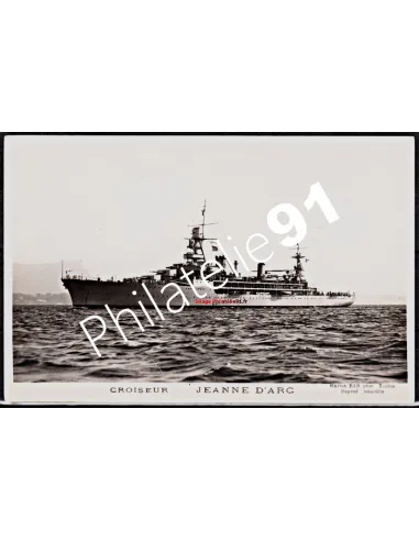 Carte postale - Croiseur -JEANNE D'ARC- (1) - Flotte française 3