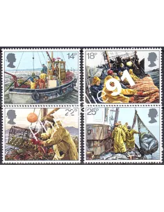 Grande-Bretagne, n° 1007 à 1010, collection timbre Europe