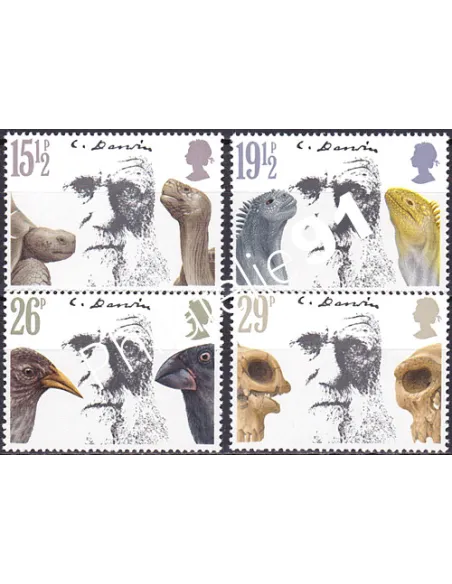 Grande-Bretagne, n° 1023 à 1026, collection timbre Europe