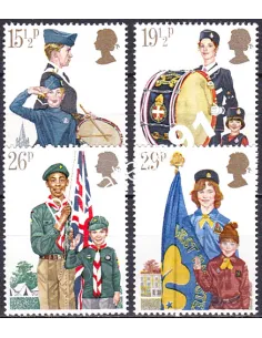 Grande-Bretagne, n° 1039 à 1042, collection timbre Europe