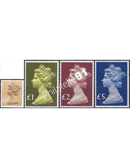Grande-Bretagne, n° 821 à 824, collection timbre Europe