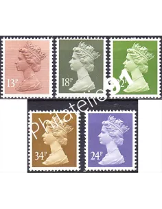 Grande-Bretagne, n° 1140 à 1144, collection timbre Europe