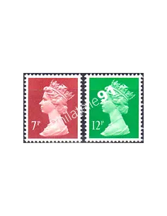 Grande-Bretagne, n° 1200 à 1201, collection timbre Europe