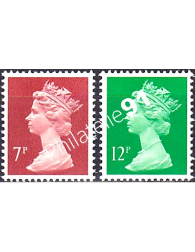 Grande-Bretagne, n° 1200 à 1201, collection timbre Europe