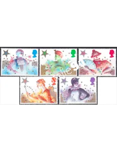 Grande-Bretagne, n° 1202 à 1206, collection timbre Europe