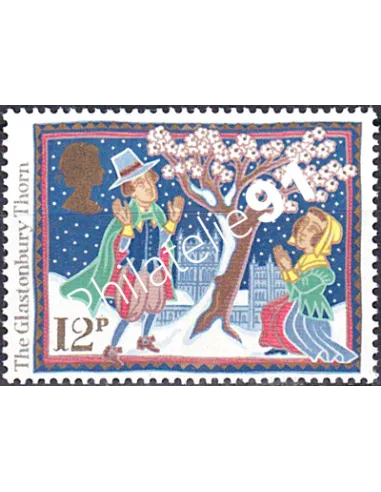 Grande-Bretagne, n° 1252, collection timbre Europe