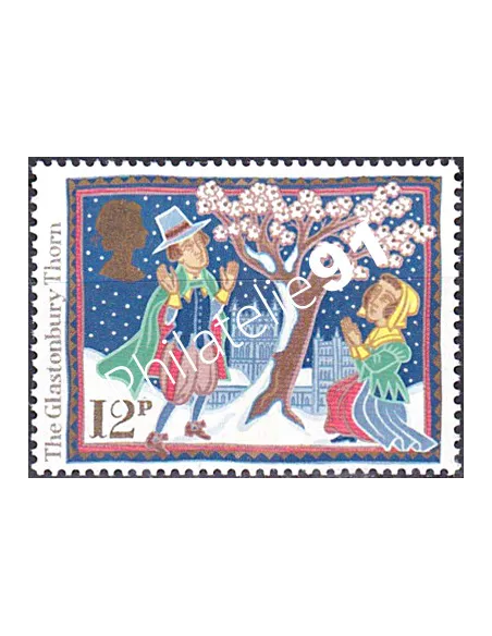 Grande-Bretagne, n° 1252, collection timbre Europe