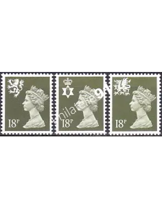 Grande-Bretagne, n° 1253 à 1255, collection timbre Europe