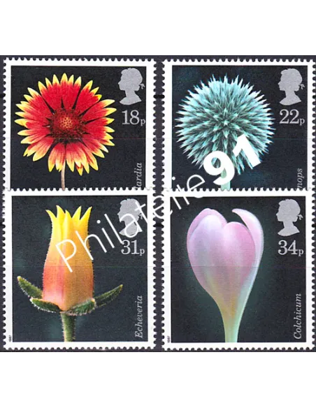 Grande-Bretagne, n° 1256 à 1259, collection timbre Europe