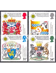 Grande-Bretagne, n° 1274 à 1277, collection timbre Europe