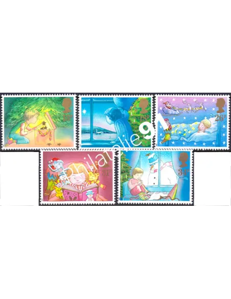 Grande-Bretagne, n° 1288 à 1292, collection timbre Europe