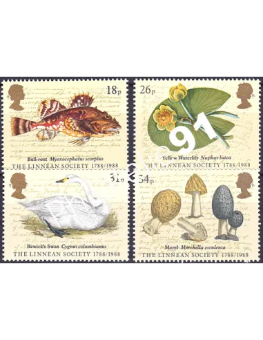 Grande-Bretagne, n° 1293 à 1296, collection timbre Europe