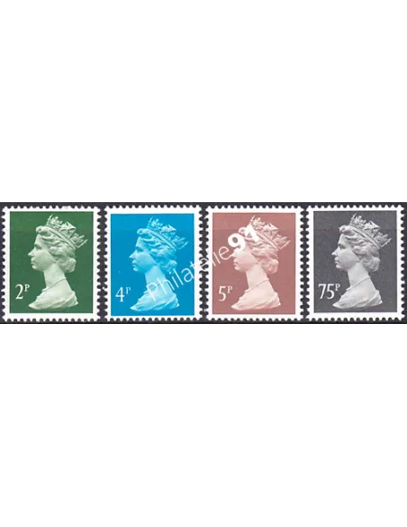 Grande-Bretagne, n° 1324 à 1327, collection timbre Europe