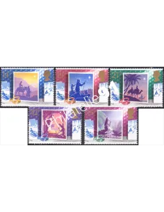 Grande-Bretagne, n° 1358 à 1362, collection timbre Europe