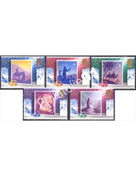 Grande-Bretagne, n° 1358 à 1362, collection timbre Europe