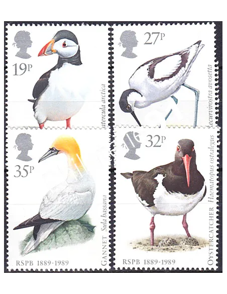 Grande-Bretagne, n° 1363 à 1366, collection timbre Europe