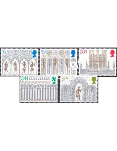 Grande-Bretagne, n° 1415 à 1419, collection timbre Europe