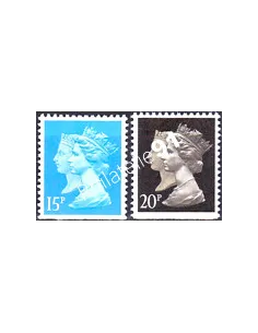 Grande-Bretagne, n° 1443c à 1444c, collection timbre Europe
