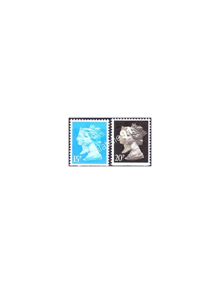 Grande-Bretagne, n° 1443c à 1444c, collection timbre Europe