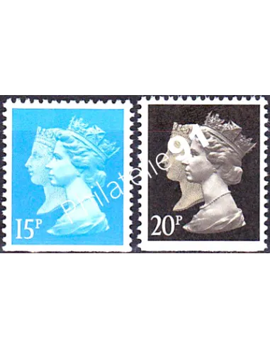 Grande-Bretagne, n° 1443c à 1444c, collection timbre Europe