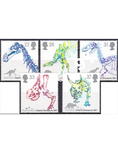 Grande-Bretagne, n° 1556 à 1560, collection timbre Europe