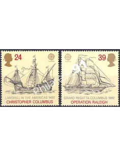 Grande-Bretagne, n° 1619 à 1620, collection timbre Europe