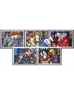 Grande-Bretagne, n° 1640 à 1644, collection timbre Europe