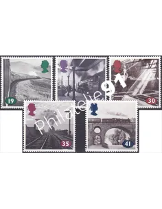 Grande-Bretagne, n° 1733 à 1737, collection timbre Europe