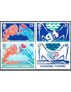 Grande-Bretagne, n° 1758 à 1761, collection timbre Europe