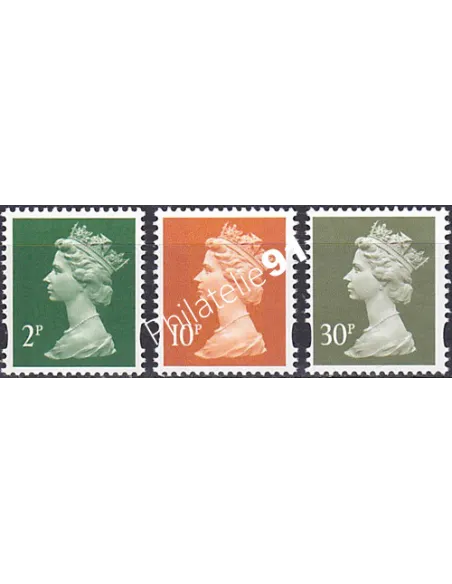 Grande-Bretagne, n° 1814 à 1816, collection timbre Europe