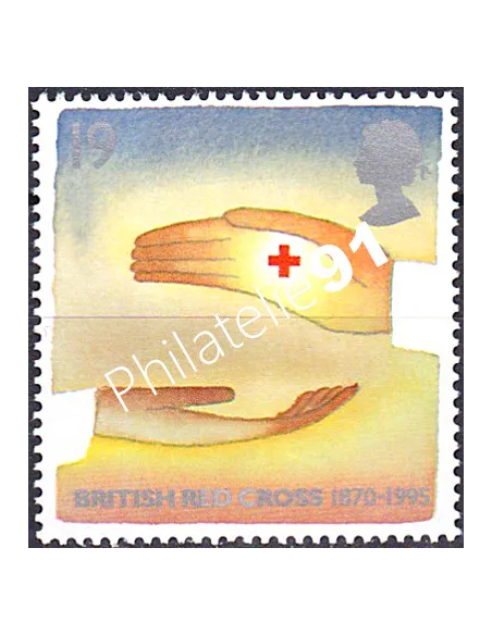 Grande-Bretagne, n° 1821, collection timbre Europe