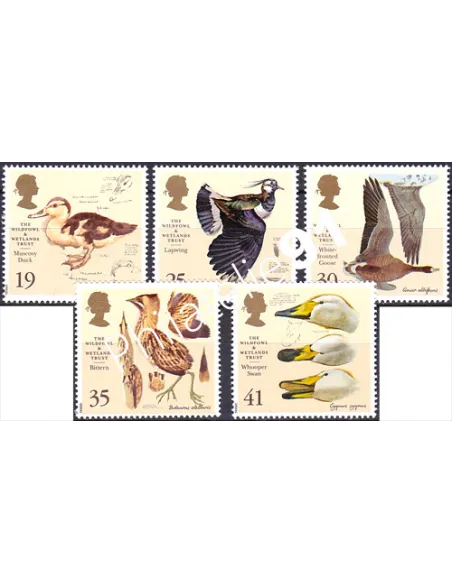 Grande-Bretagne, n° 1861 à 18465, collection timbre Europe