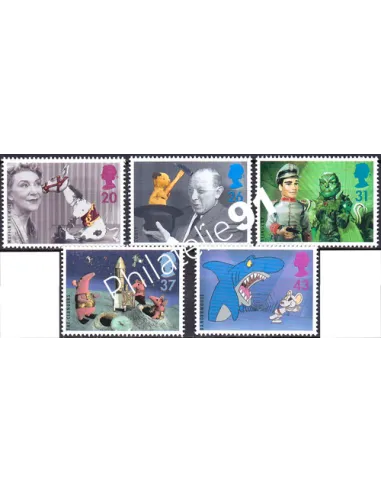 Grande-Bretagne, n° 1910 à 1914, collection timbre Europe