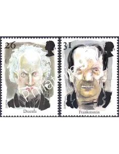 Grande-Bretagne, n° 1957 à 1958, collection timbre Europe
