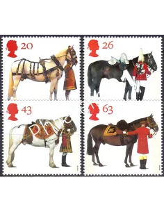 Grande-Bretagne, n° 1972 à 1975, collection timbre Europe