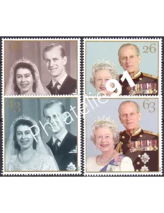 Grande-Bretagne, n° 2007 à 2010, collection timbre Europe