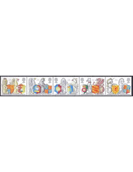 Grande-Bretagne, n° 2022 à 2026, Bande, collection timbre Europe