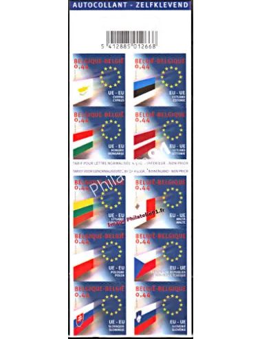 Carnet de Timbres neufs de Belgique n° 3280Thématique Drapeaux.