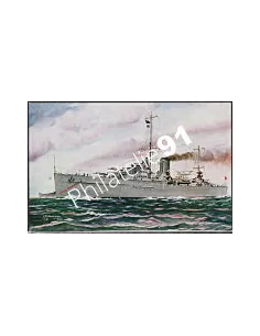 Carte postale - Croiseur - H.M.S. NEPTUNE- - Flotte anglaise 39/