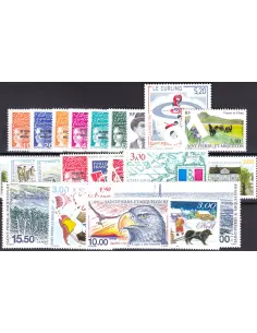 Année complète 1998 de Saint-Pierre-et-Miquelon,timbres Dom-Tom