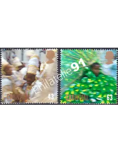 Grande-Bretagne, n° 2054 à 2055, collection timbre Europe