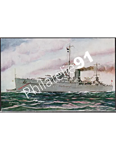 Carte postale - Croiseur - H.M.S. NEPTUNE- - Flotte anglaise 39/