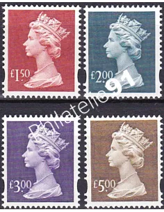 Grande-Bretagne, n° 2083 à 2086 collection timbre Europe
