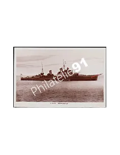 Carte postale - Croiseur - H.M.S. NEWCASTLE- - Flotte anglaise 3