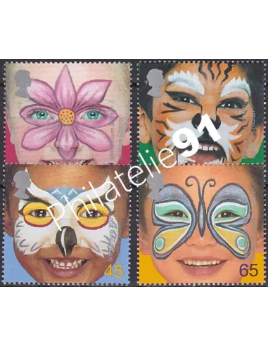 Grande-Bretagne, n° 2217 à 2220, collection timbre Europe