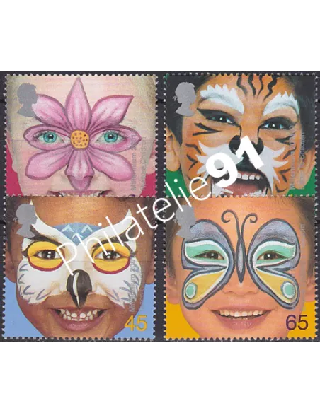 Grande-Bretagne, n° 2217 à 2220, collection timbre Europe