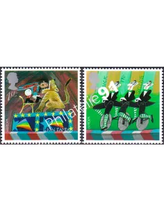 Grande-Bretagne, n° 2326 à 2327 collection timbre Europe